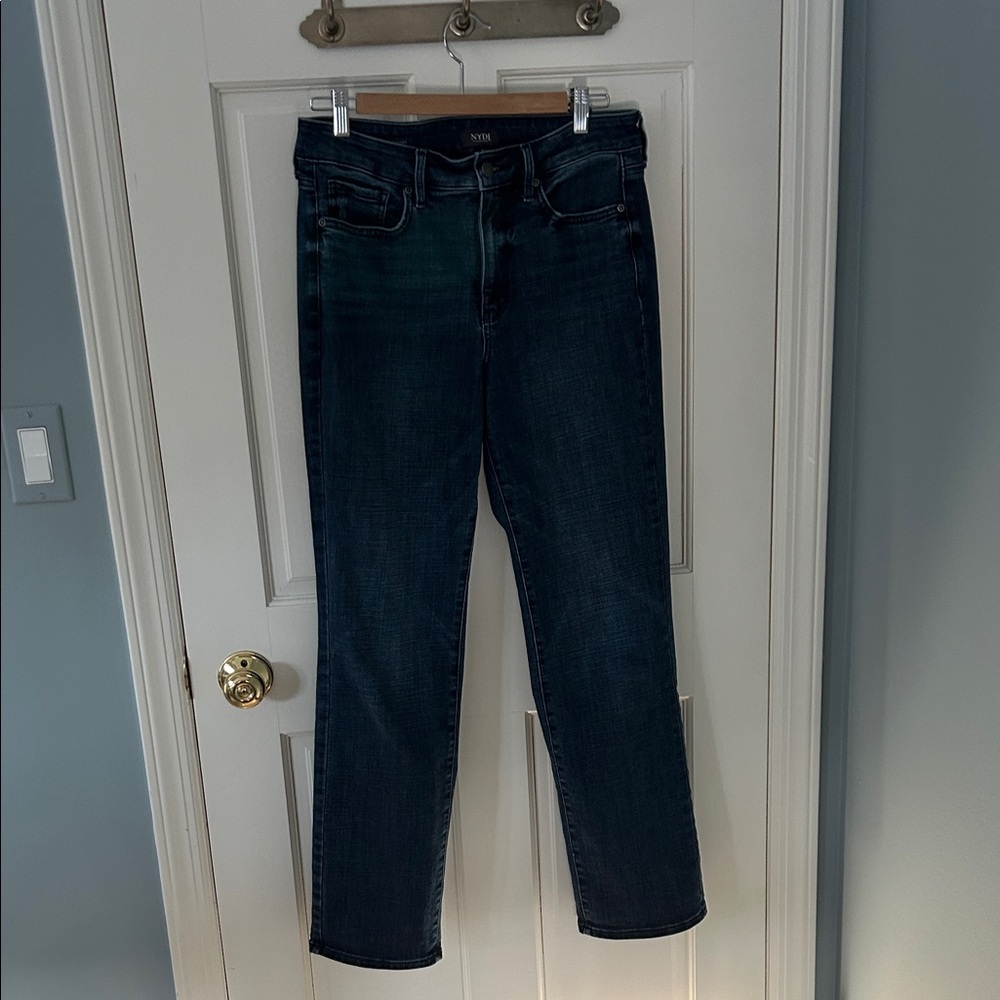 NYDJ Marilyn Straight Leg Jeans, sz 8